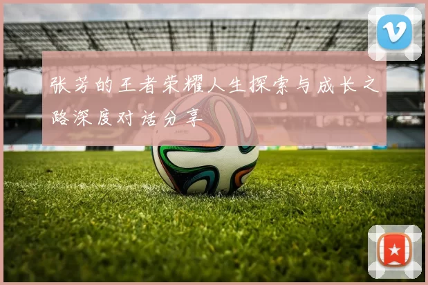 张芳的王者荣耀人生探索与成长之路深度对话分享