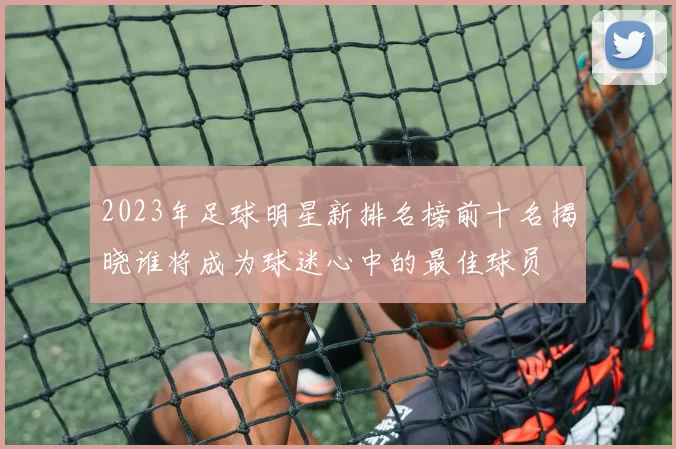 2023年足球明星新排名榜前十名揭晓谁将成为球迷心中的最佳球员